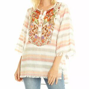 Aratta Silent Journey Embroidered Top s